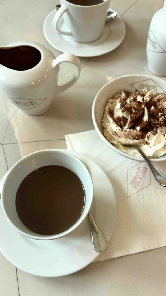 the best hot chocolate – Angelina Paris