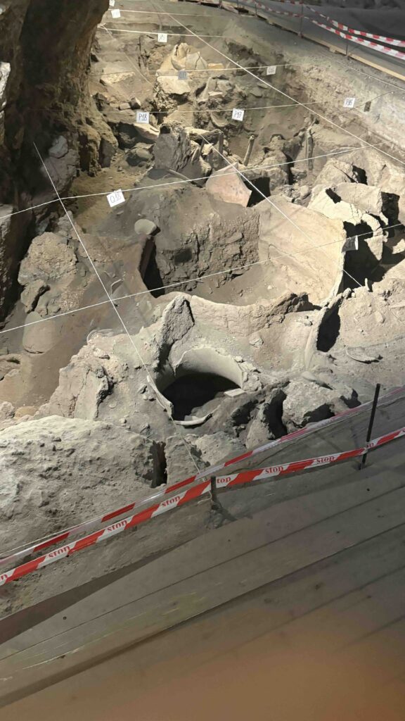 Inside Areni-1 Cave in Vayots Dzor, Armenia
